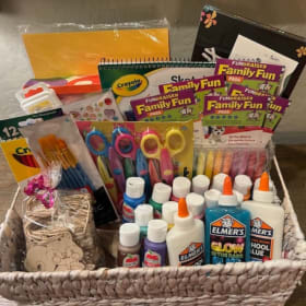 Camping's Class Arts & Crafts Basket item