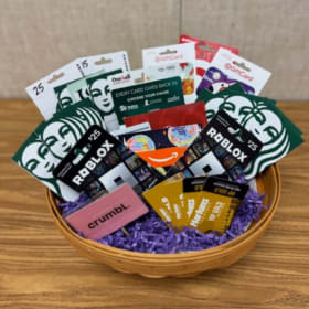 Anspaugh's class Gift Cards Galore Basket item
