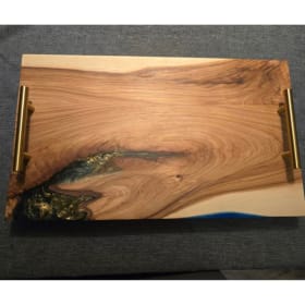 Handcrafted 18x10.5" charcuterie board item