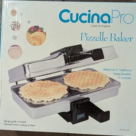 17 - Cucina Pro Pizzelle baker - valued at $75 item