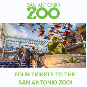 Four San Antonio Zoo Tickets! item