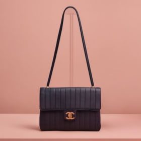 Vintage Chanel Handbag + CB Furs Collar item