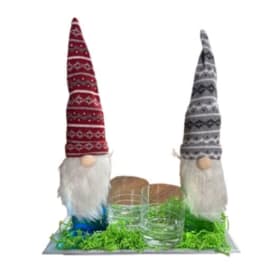 Gnome Ciroc Vodka Gift Basket with glasses item