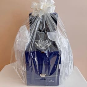 Set of 2 Swarovski Large Waterlily Candlesticks item