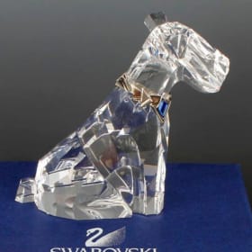 Swarovski Crystal Collection "The Dog" Figurine and “The Cat item