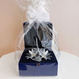 Vintage Swarovski Maxi Flower Arrangement Large Daisy Three item