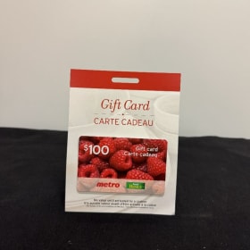 Food Basics - $100 Gift Card item