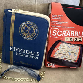 68 - Book Purse & Scrabble Game item