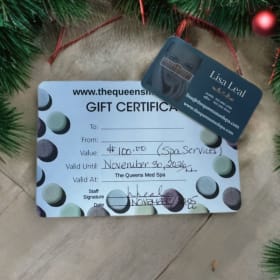 The Queen’s Med Spa - $100 Gift Certificate item