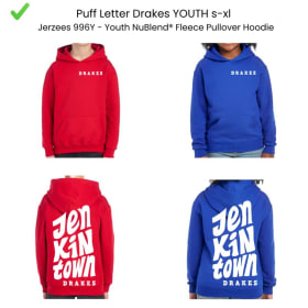 Item #15: YOUTH Puff Letter Drakes item
