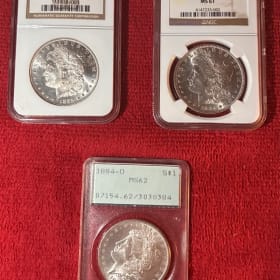 Set of Morgan Silver Dollars item
