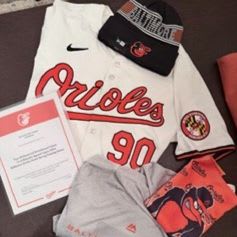 Orioles Jersey, Tickets and Swag item