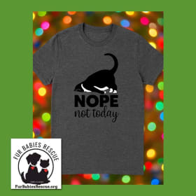 Medium Short Sleeve T-Shirt: Dark Gray/NOPE item