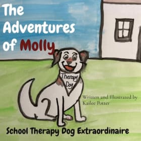 Autographed Copy of 'The Adventures of Molly' Book item
