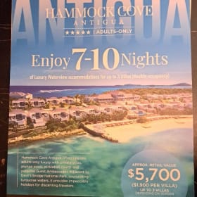 7-10 Night Trip - Hammock Cove Antigua *Adults Only* item