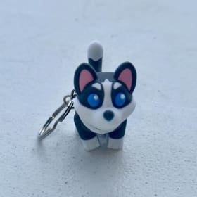 3D Printed Husky Keychain item