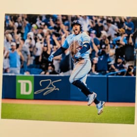 231 - George Springer signed photo item