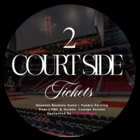 Ultimate Courtside Rockets Package item