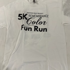Awakening Grace White 2023 Color Run Shirt item