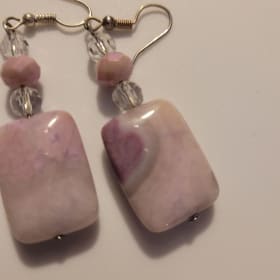 Purple Earrings Set item