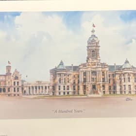 Jerry Baum Commemorative Print – Old Courthouse Centennial item