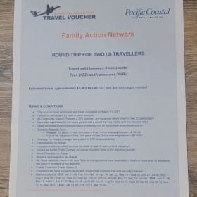 Item #23 - 2 Round-trip Tickets Pacific Coastal item