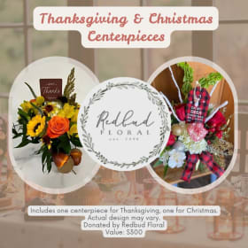 Holiday Centerpieces from Redbud Floral item