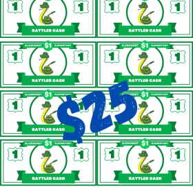 Shopping Cash $25 item