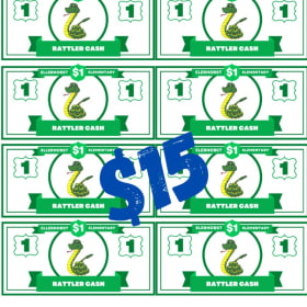 Shopping Cash - $15 item