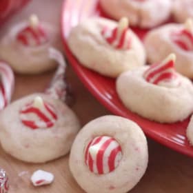 1Dozen Sugar cookies with Peppermint Hershey Kisses item