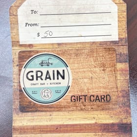 $50 Gift Card – Grain Craft Bar + Kitchen item