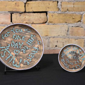 “Poems to Feed Your Soul” Plate Set item