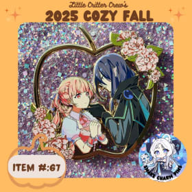 Anne & Shal Gold Apple Pin item