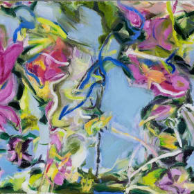 “Diver 17” by Jil Evans - 13 in x 15 in item