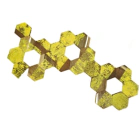 HIVE CLASS:  Honey Molecule Wall Decor item