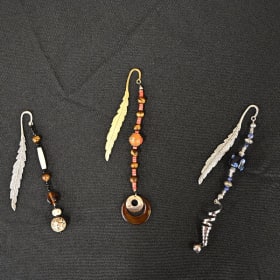 Little Marks Letterpress Bookmarks - Set of 3 item