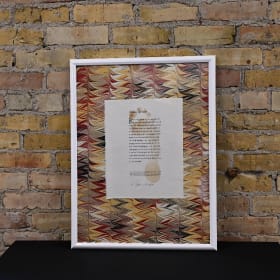 Signed Broadside — Walker Reading Series (1982–83) item