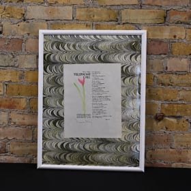 Signed Broadside — Walker Reading Series (1982–83) item