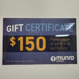 Munro Supply Gift Certificate item