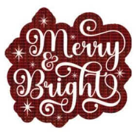 Merry & Bright Sticker item