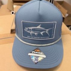 TWO fishing poles and CB's hat item