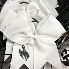 Cheer Hair Bow - White item