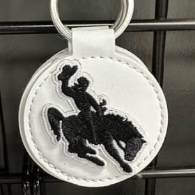 White Keychain - Logo item