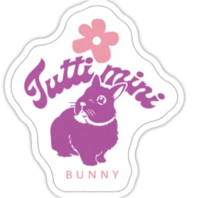 Logo Tutti mini bunny Rose item