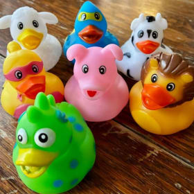 For the Jeep lovers: 7 rubber duckies NEW item