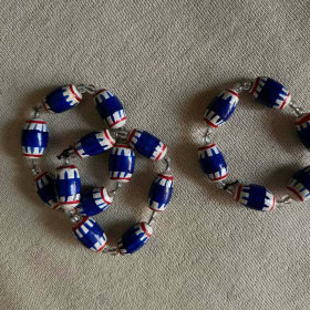 Royal Blue Bead Bracelets item