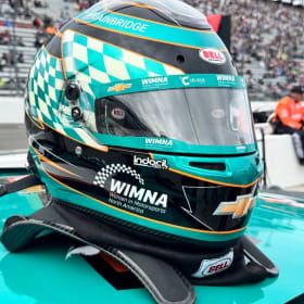 Michael McDowell No. 71 Gainbridge/WIMNA Chevrolet helmet item