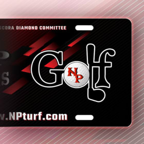Golf Plate item