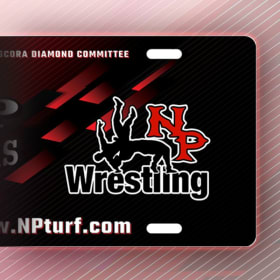 Wrestling Plate item