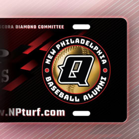 Baseball Alumni Plate item